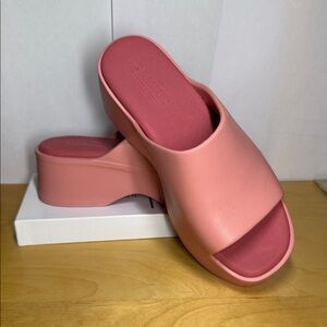 Skechers Coral Platform Slides